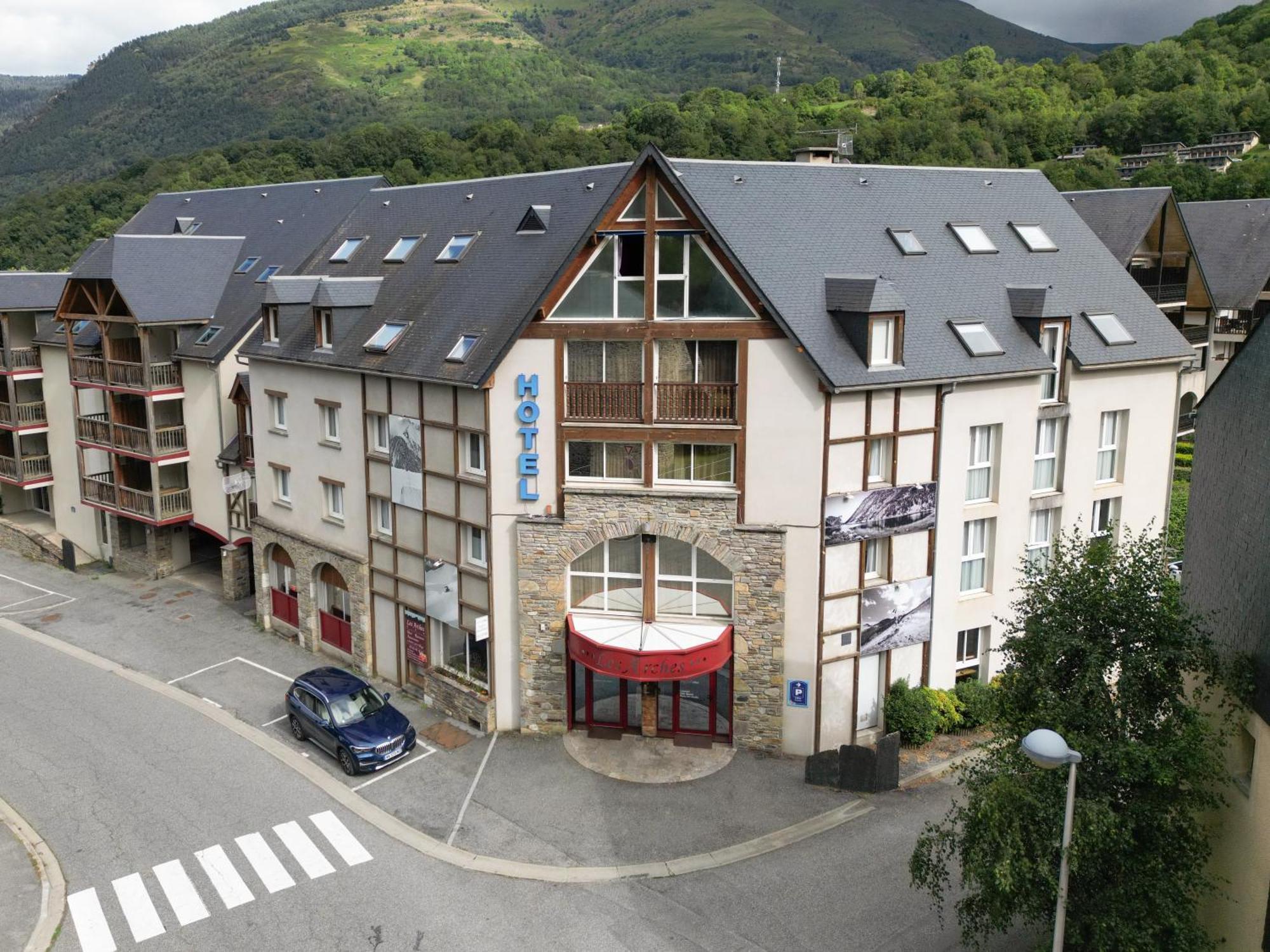 Hotel Les Arches Saint-Lary-Soulan Eksteriør bilde